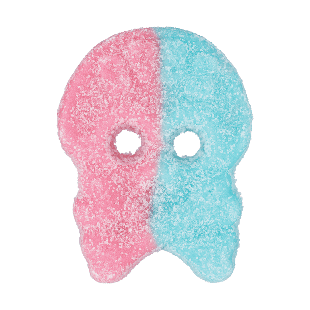 Dizzy Skalle Swedish candy skull product shot from Confetti Blossom Sweets in Minneapolis, Minnesota