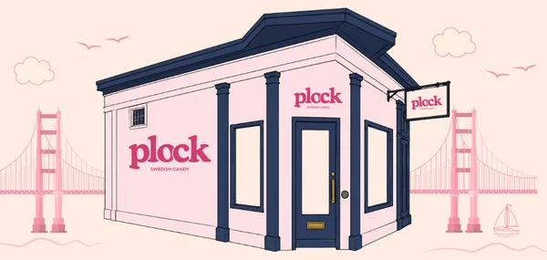 Plock Swedish candy store San Francisco storefront
