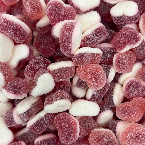 Sockerbit Sour and Fruity Heart Gummy Swedish candy